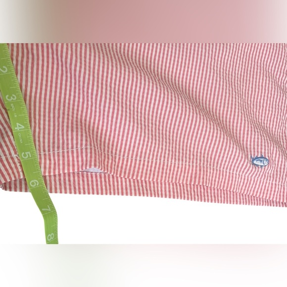 Southern Tide Men’s Red & White Striped Swim Trunks Size XL - Picture 5 of 5